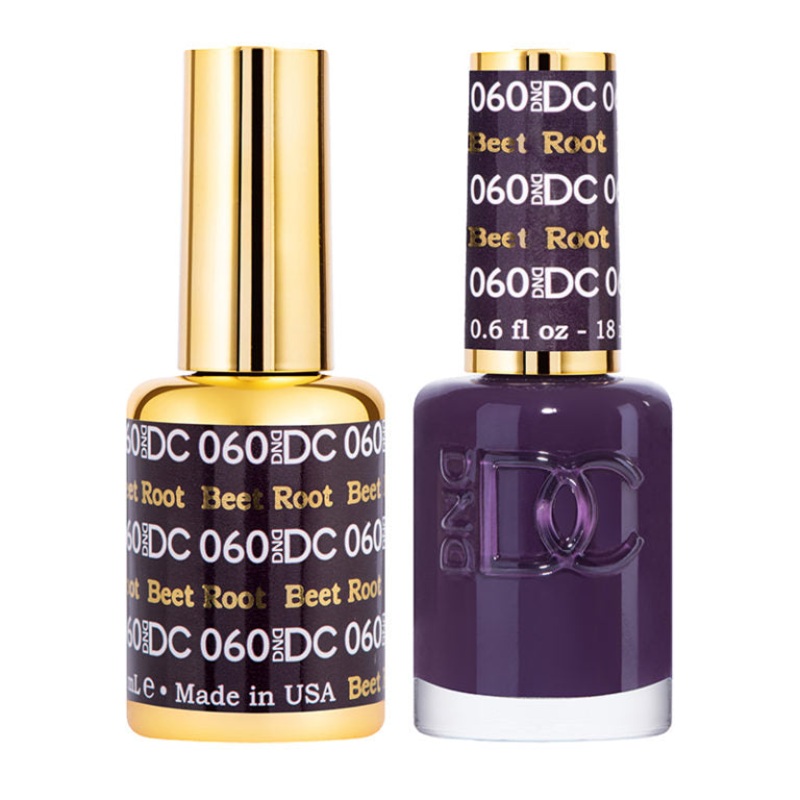 DC DUO Gel Polish and Lacquer – Beet Root DC060