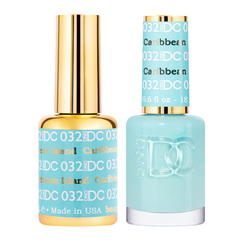 DC DUO Gel Polish and Lacquer – Caribbean Island DC032