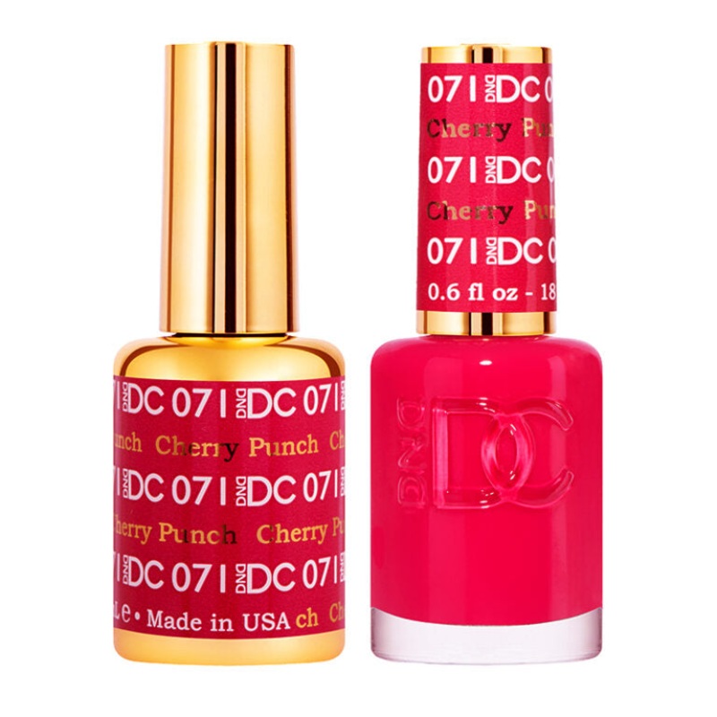 DC DUO Gel Polish and Lacquer – Cherry Punch DC071