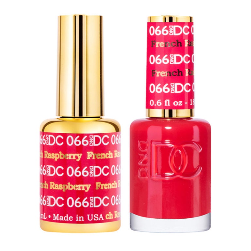 DC DUO Gel Polish and Lacquer – French Raspberry DC066