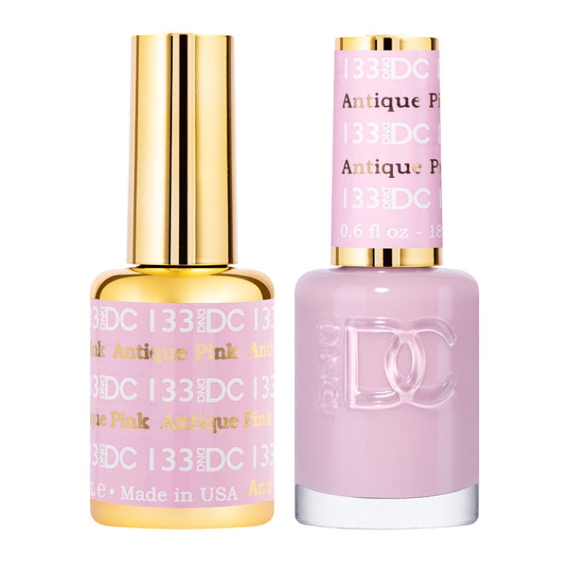 DC DUO Gel Polish and Lacquer – Antique Pink DC133