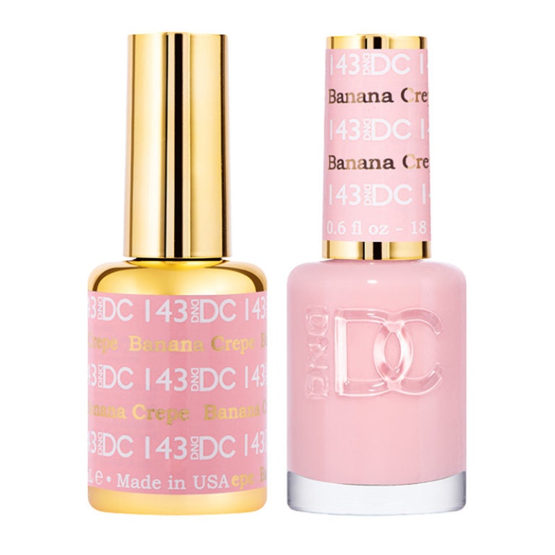 DC DUO Gel Polish and Lacquer – Banana Crepe DC143