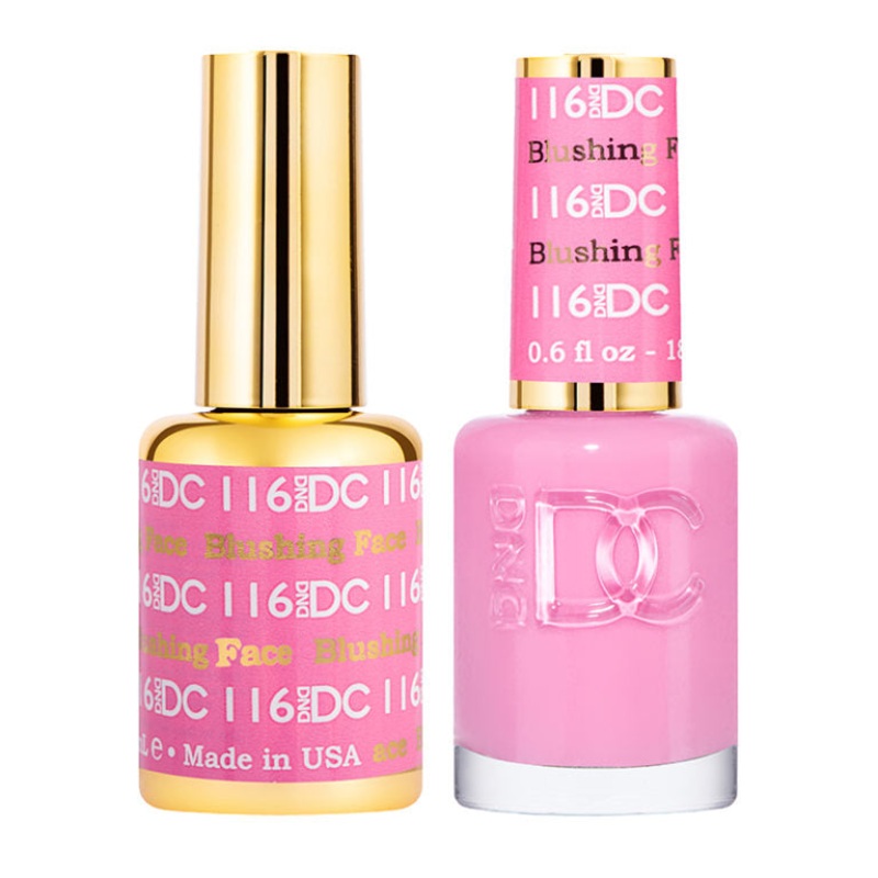 DC DUO Gel Polish and Lacquer – Blushing Face DC116
