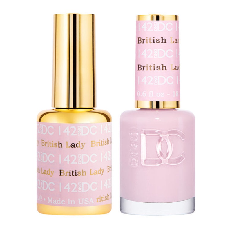DC DUO Gel Polish and Lacquer – British Lady DC142