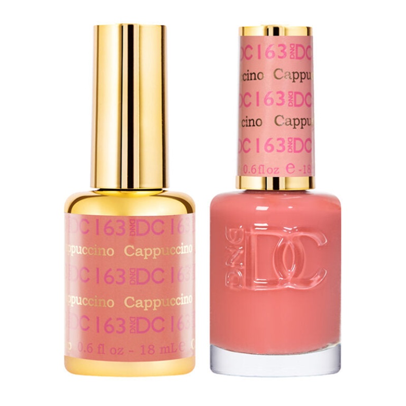DC DUO Gel Polish and Lacquer – Cappuccino DC163