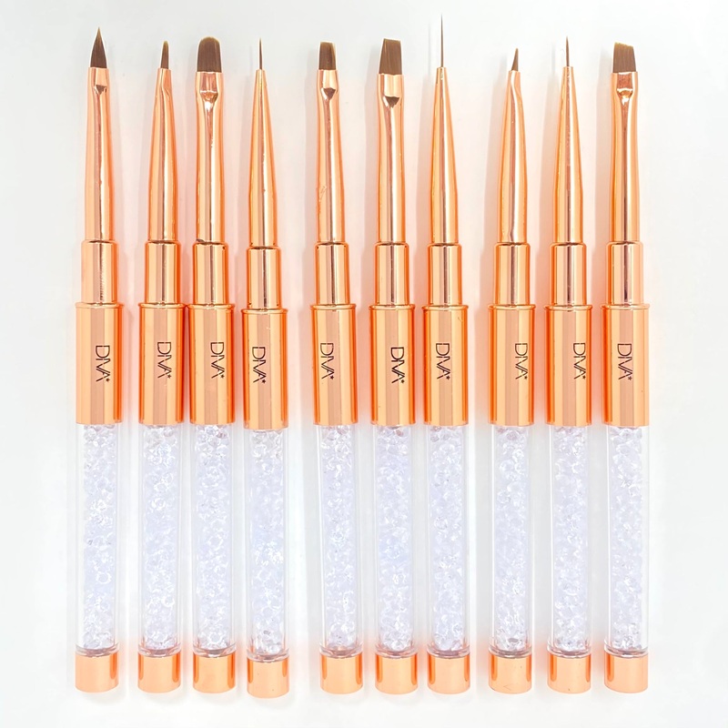 DIVA 10pcs Design Brush Set