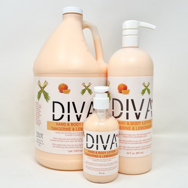 DIVA Lotion Tangerine & Lemongrass