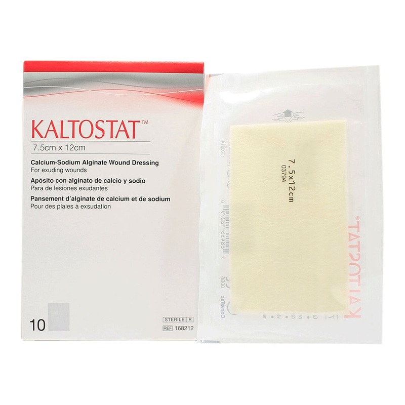 KALTOSTAT CALCIUM ALGINATE DRESSING, 3 X 4 INCH, SOLD AS 10/CARTON CONVATEC 168212