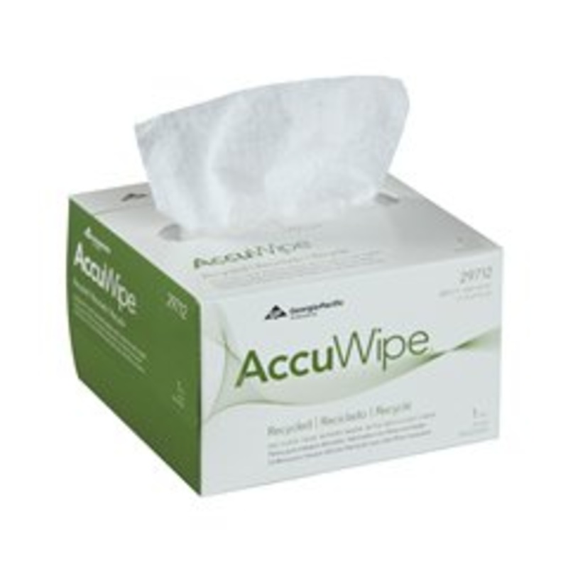 ACCUWIPE RECYCLED DELICATE TASK WIPE, SOLD AS 16800/CASE GEORGIA 29712