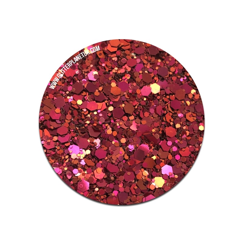 Berry Blast Nail Glitter Mix 5g