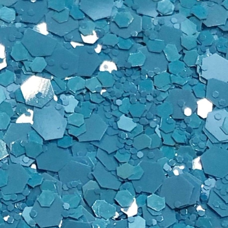 Loose Nail Glitter | Sky Blue Delight