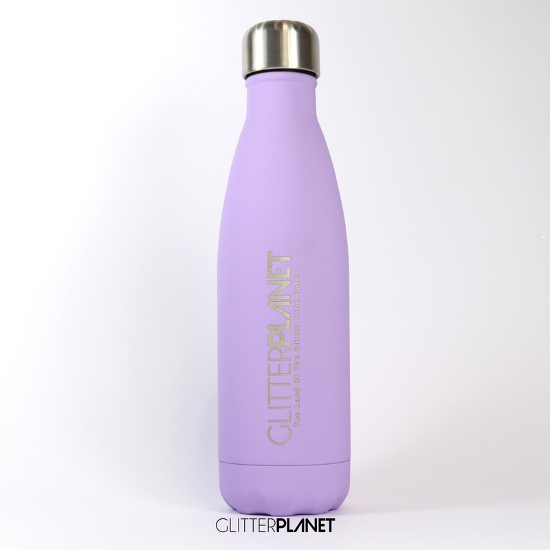 Matte Lilac Stainless Steel Water Bottle 500ml