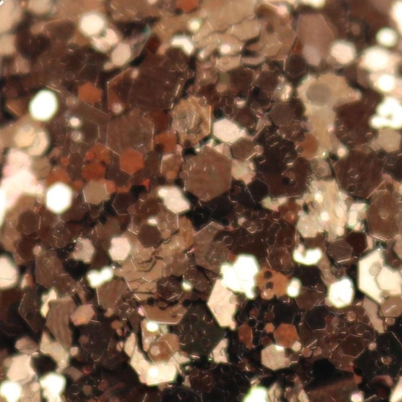 Autumn Spice Bronze Chunky Nail Glitter 5g