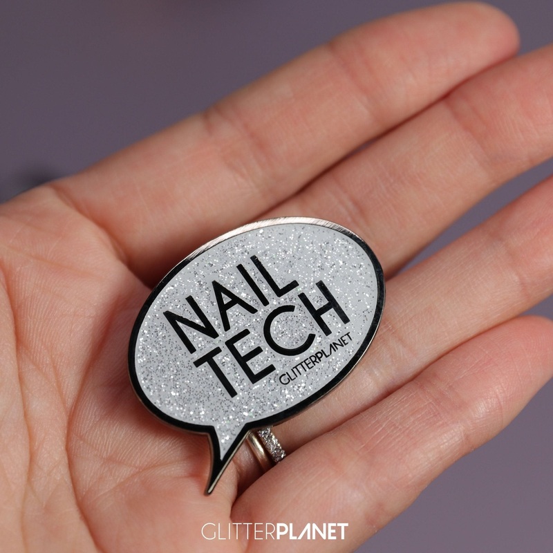 ‘NAIL TECH’ – Badge pin