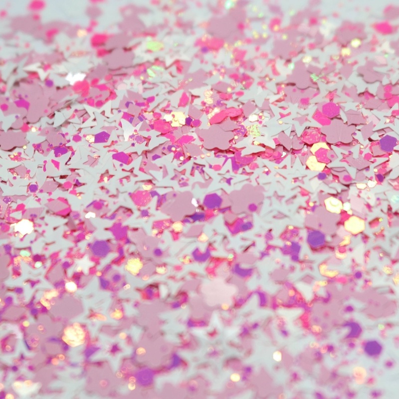 Star Gazer Nail Glitter 5g-JAR & BAG