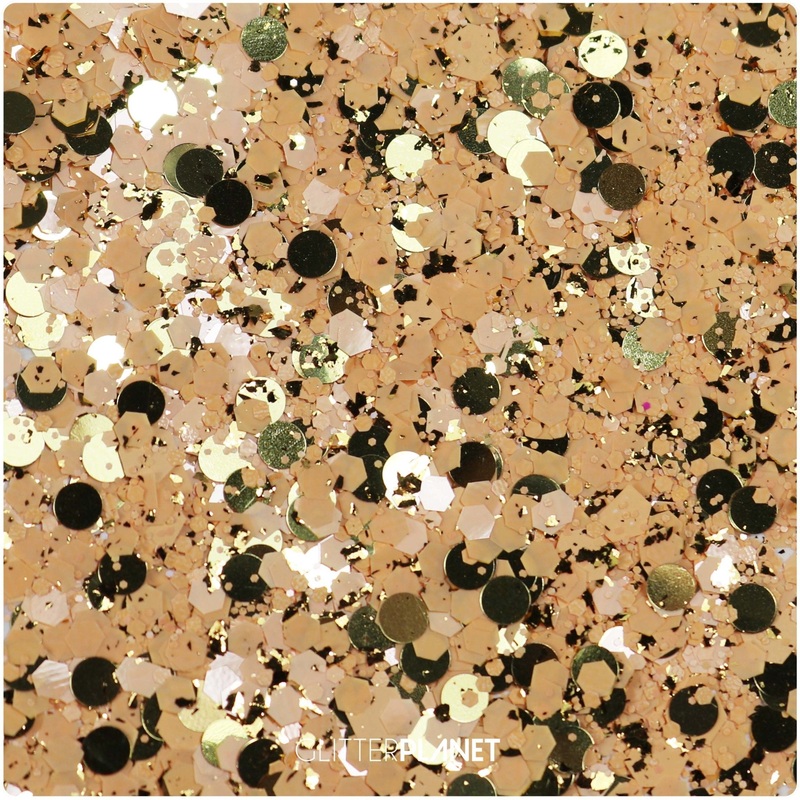 After Party Metallic Chunky Gold Nail Glitter 5g