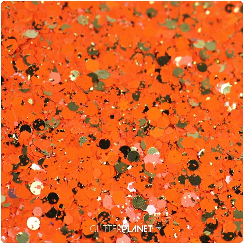 Tequila Sunrise Nail Glitter 5g