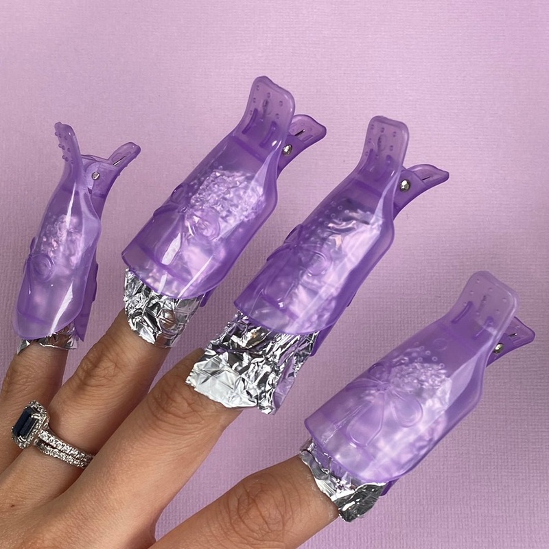 Soak-Off Clips Nail Removal 10pcs Set