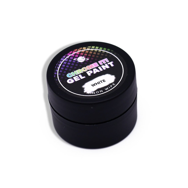 White Gel Paint – No Wipe 8ml-White Gel Paint