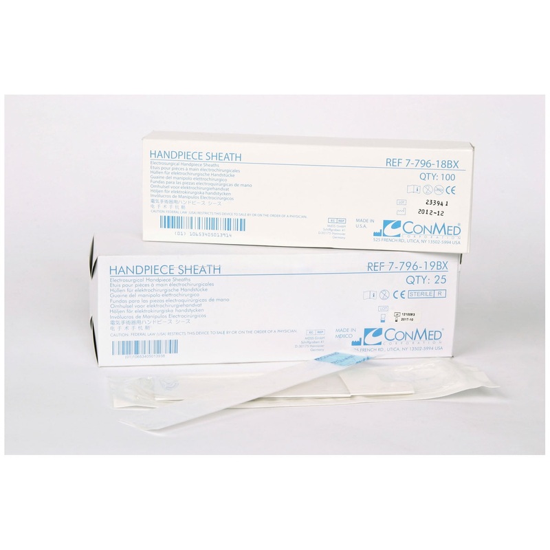 DISPOSABLE SHEATHS, 8, 100/BX, SOLD AS BOX CONMED 29