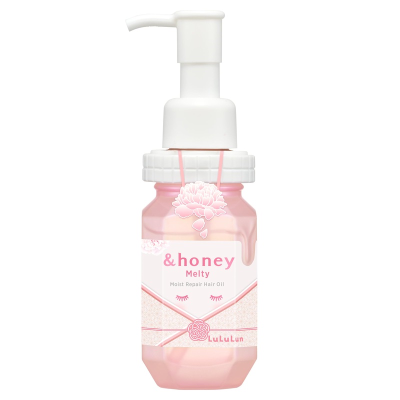 &honey Lululun Collaboration Melty Moisture Repair Hair Oil Peony Scent