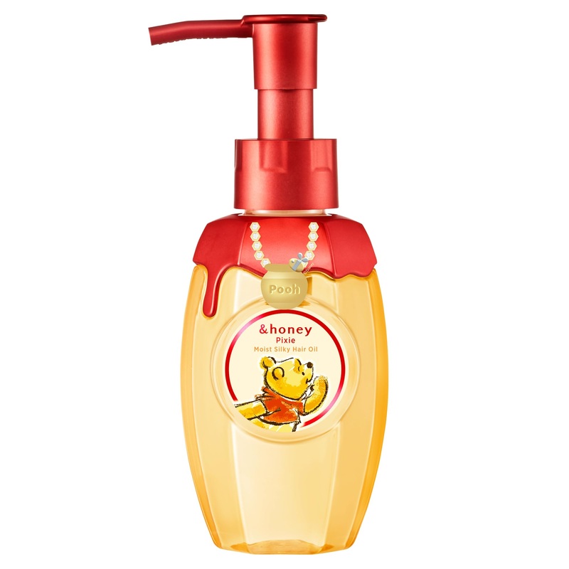 &honey Pixie Moist Silky Hair Oil 100ml Limited Edition 2024 Winnie Pooh