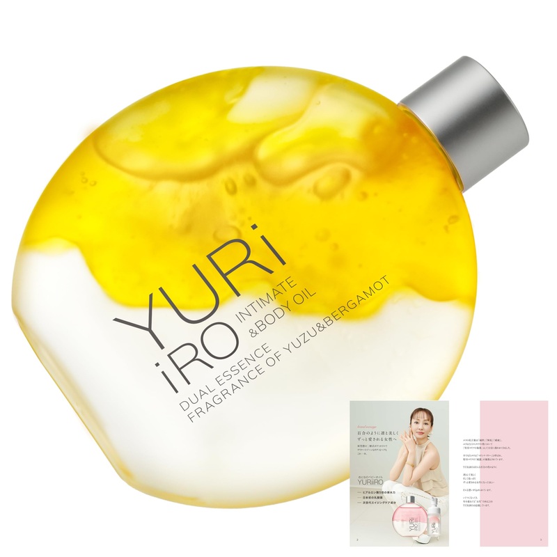 YURiiRO Intimate and Body Oil 100ml Yuzu Bergamot Aromatherapy Moisturizer