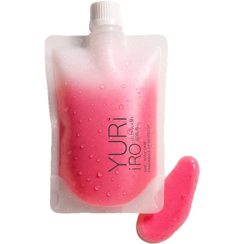 YURiiRO White Lily Body Scrub Wash 250ml – Aloe & 7 Fruit Extracts