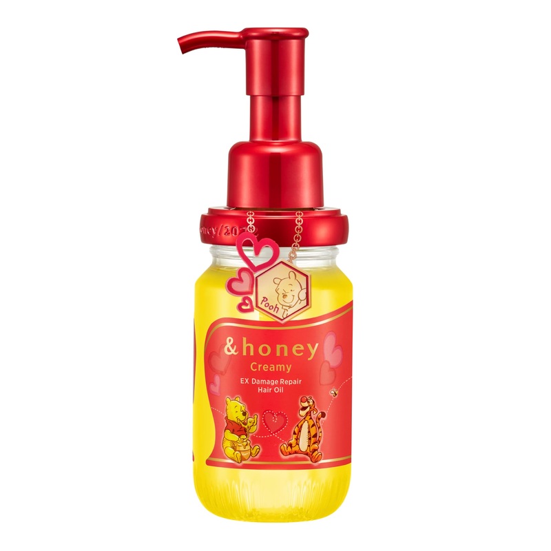 &honey Winnie The Pooh 2023 Creamy Hair Oil 100ml Damage Repair Limited Edition