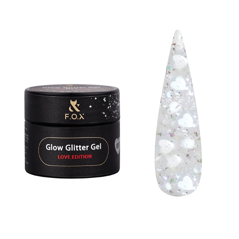 F.O.X Glow Glitter Gel 011