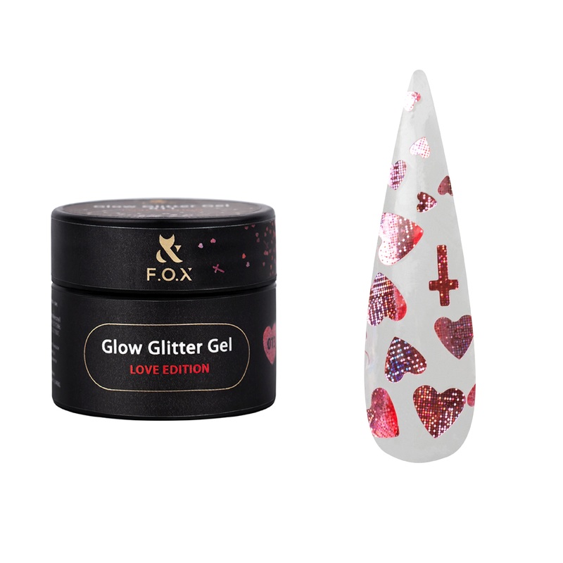 F.O.X Glow Glitter Gel 013