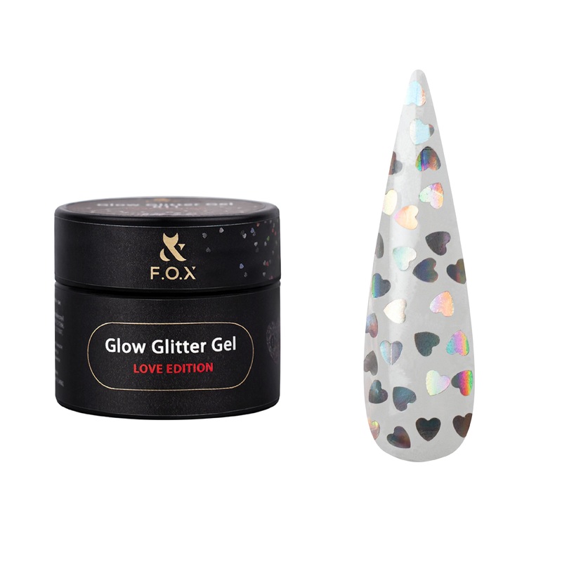 F.O.X Glow Glitter Gel 014