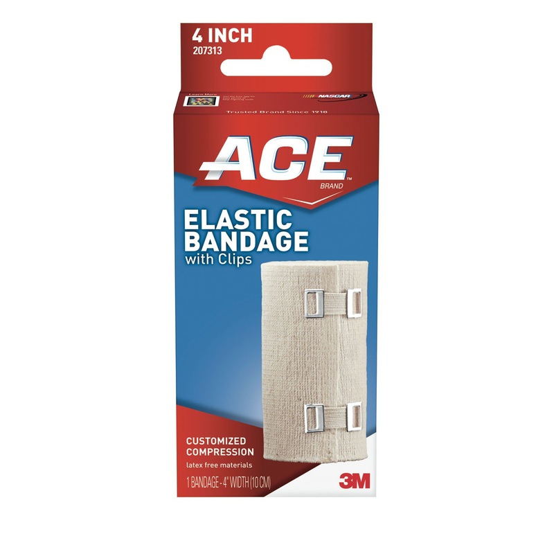 3 ELASTIC BANDAGES WITH CLIPS, 10/BX, 5 BX/CS, SOLD AS CASE 3M 10001370
