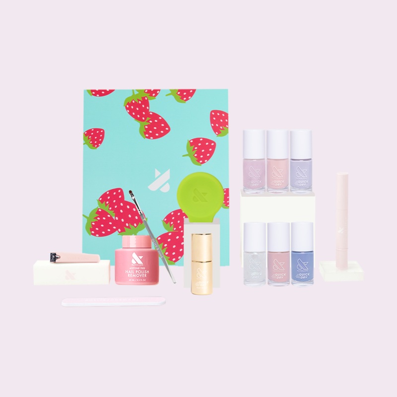 The Soft + Shimmery Mani System