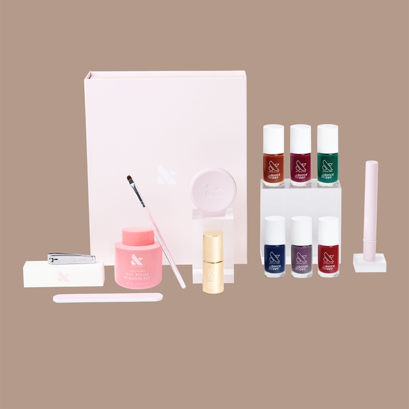 The Dark + Moody Mani System