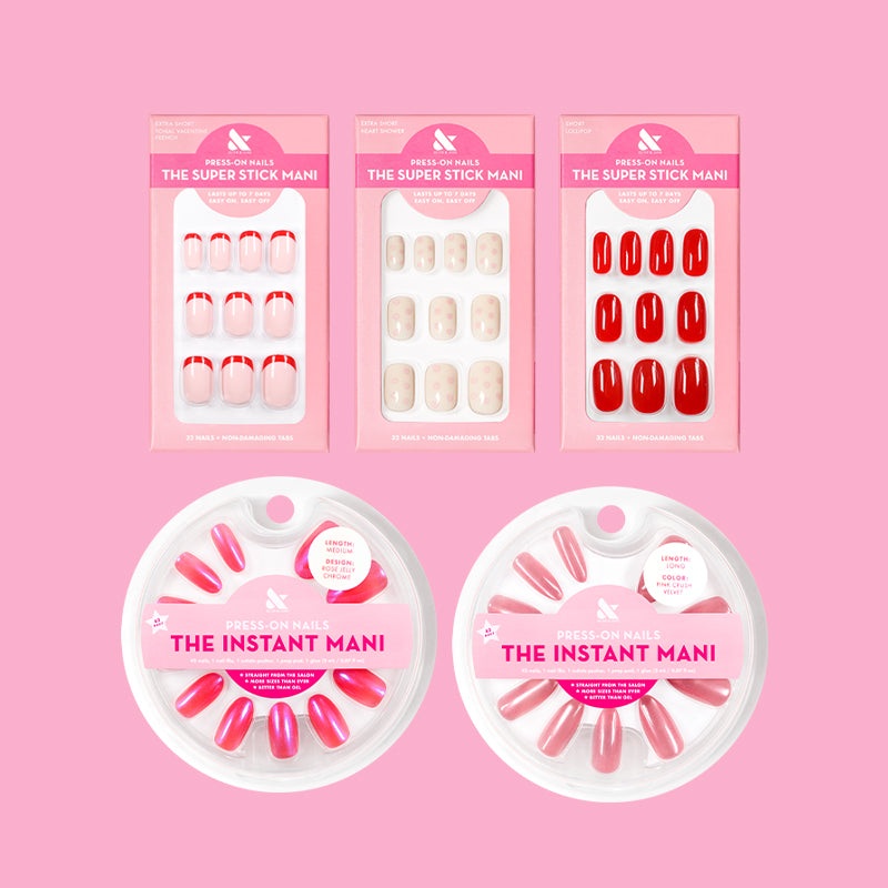 Valentines Day Press-On Set