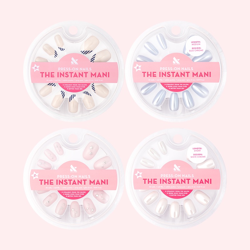 Summer Instant Mani Press-On Set