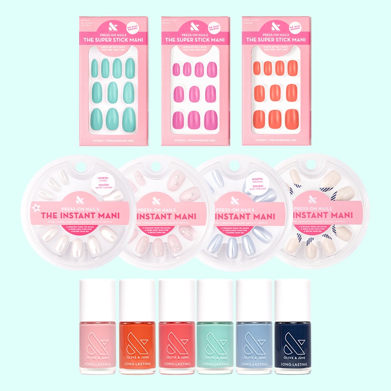 Summer Set (Polish + Press-On)