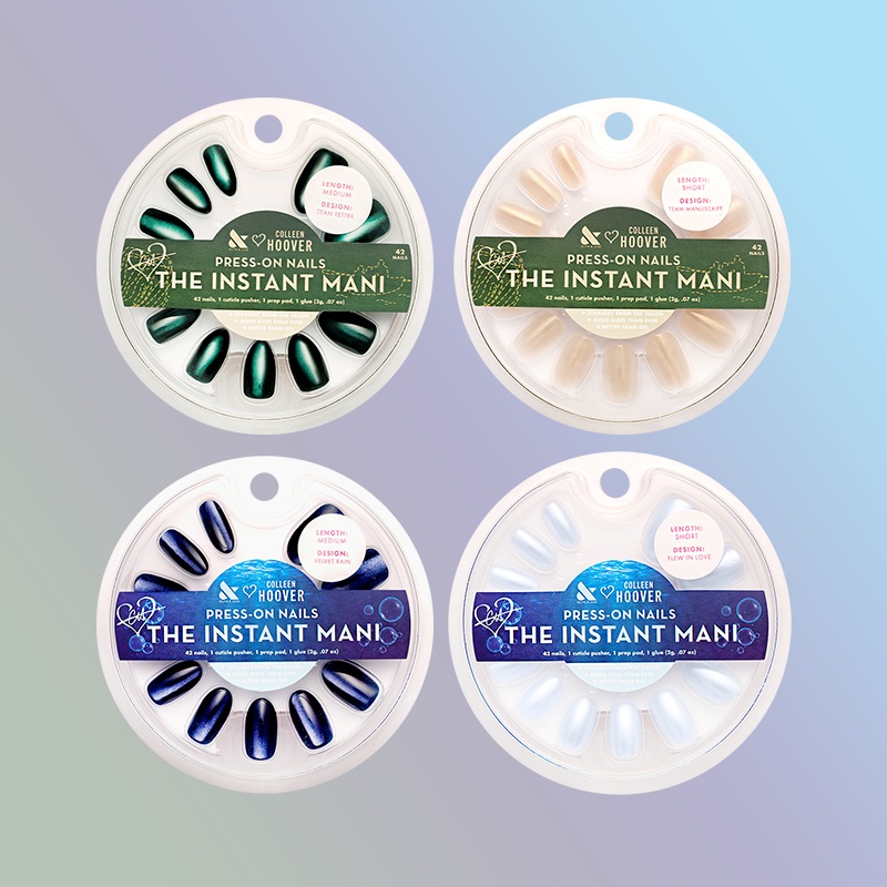 Colleen Hoover Ugly Love + Verity Press-On Set