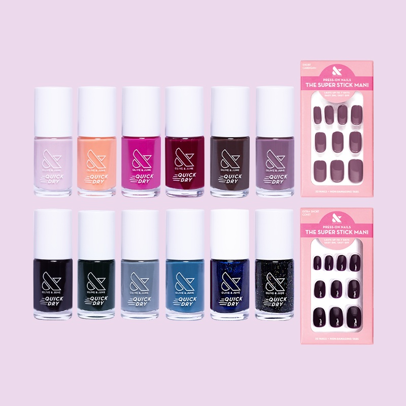 Fall/Winter Quick Dry + Super Stick Set